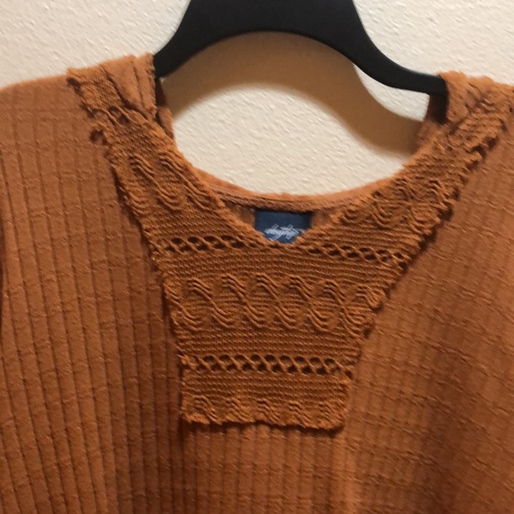 Roasted peacan Ribbed Hoodie from DAYTRIP - Picture 4 of 10